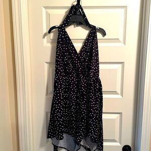 Flown Polka Dot Halter Romper